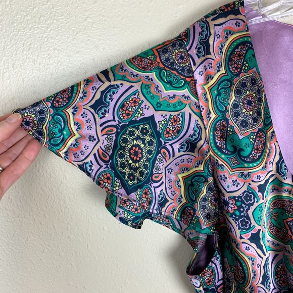 Lane Bryant 14/16 Paisley Blouse - Picture 4 of 9